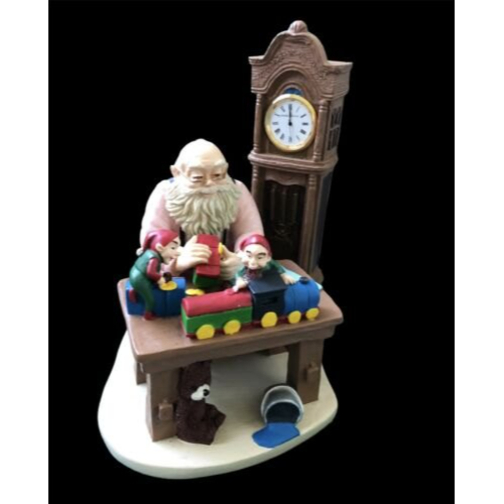 Howard Miller's Making Toys For Good Girls & Boys 1997 Limited Edition Santa EUC